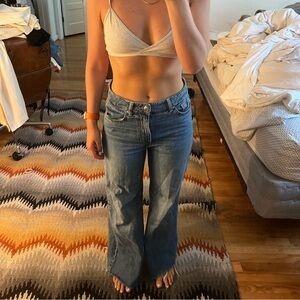 Zara Bootleg Jeans